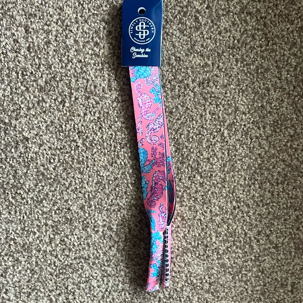 COPY - NWT Simply Southern Seahorse Sunglasses Strap Adjustable Holder